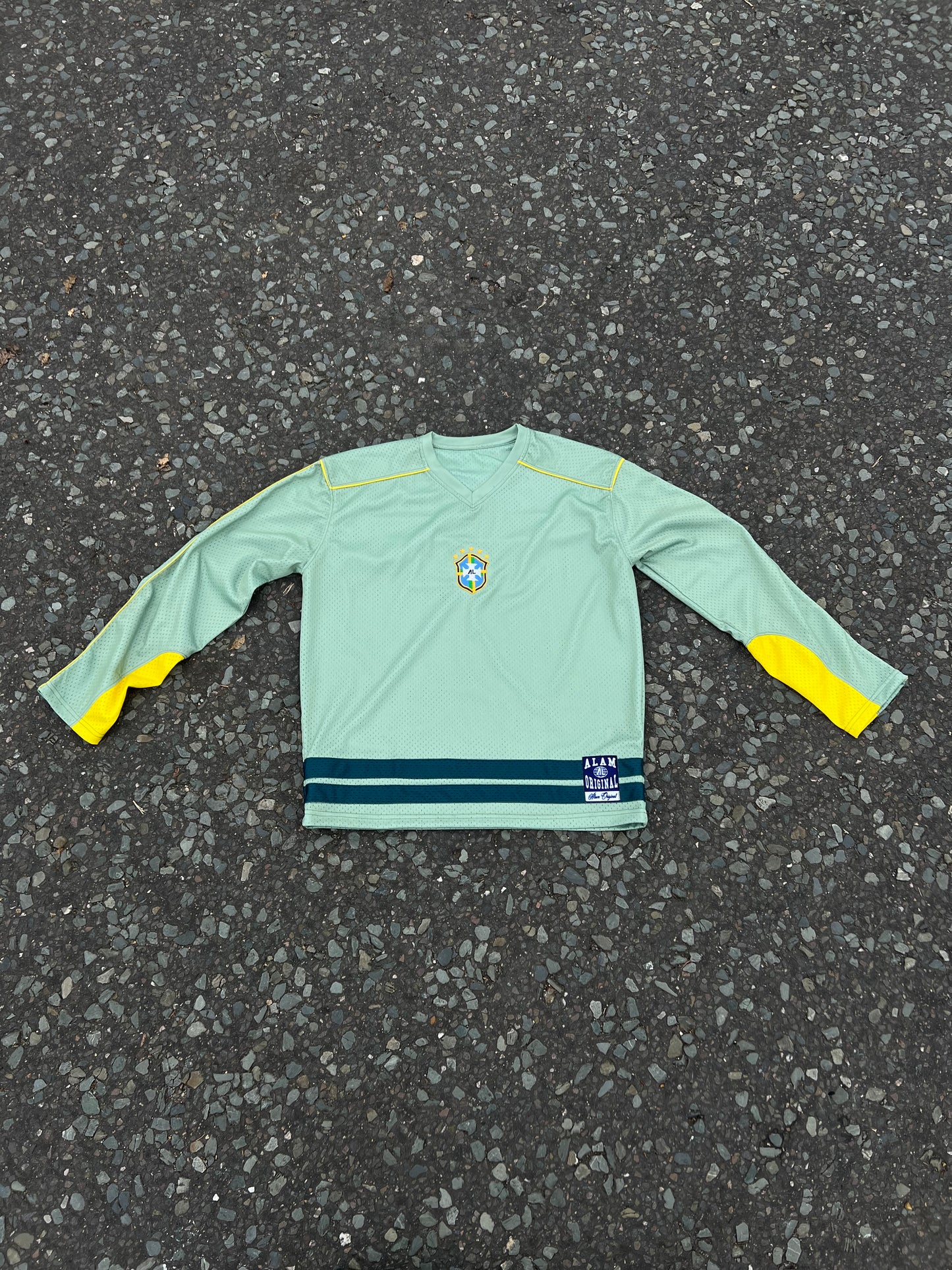 BRAZIL MESH JERSEY GREEN