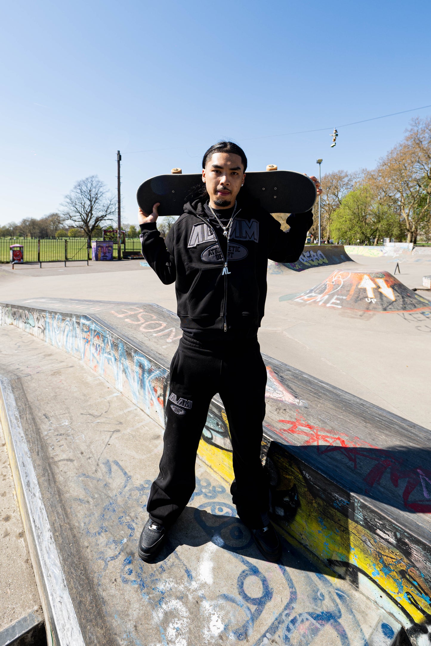 ALAM ATHLETIC DEPT BOTTOMS BLACK