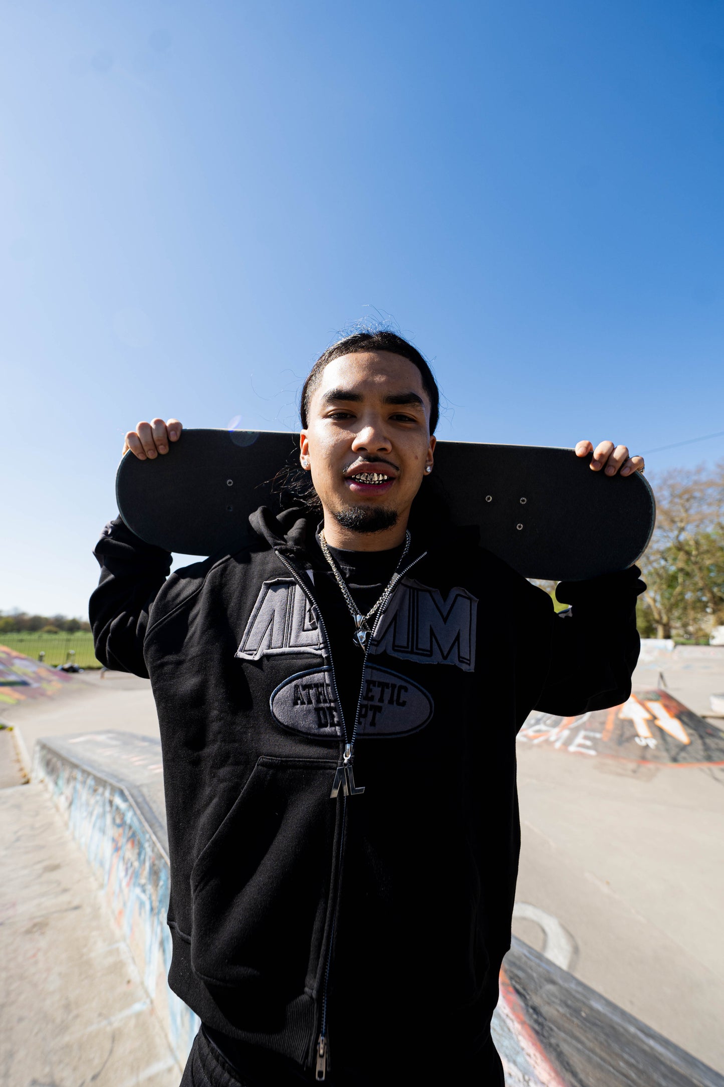 ALAM ATHLETIC DEPT HOODIE BLACK/BLACK