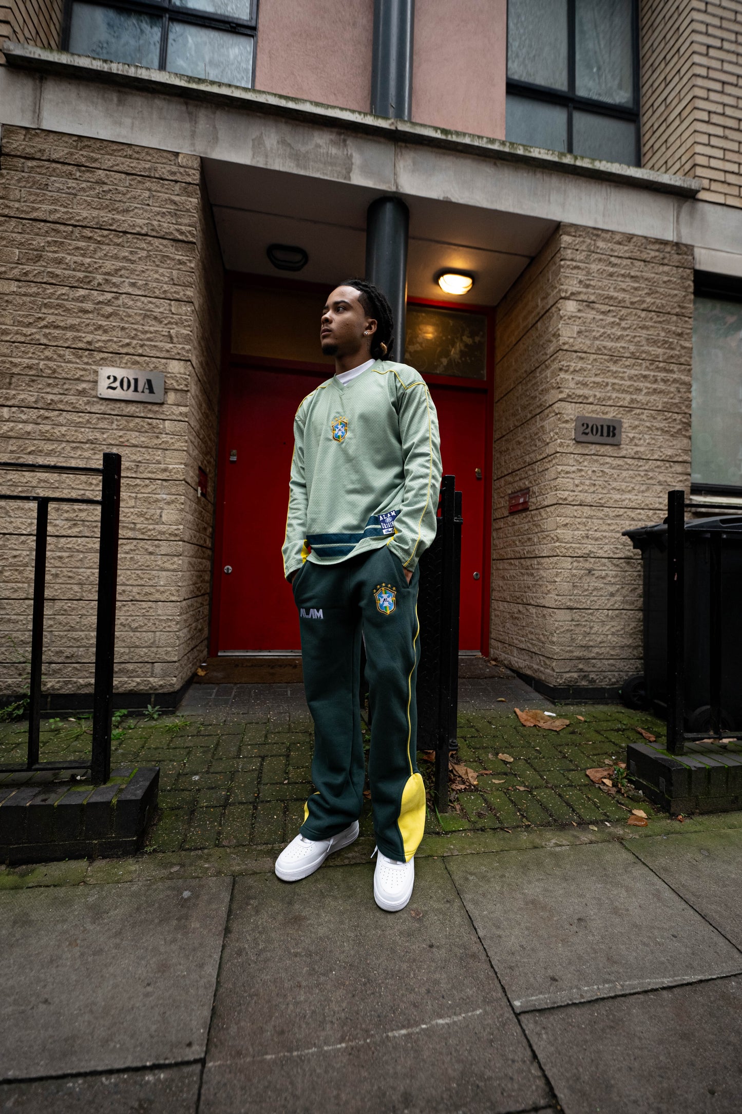 BRAZIL MESH JERSEY GREEN