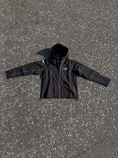 ALAM TECH SHELL JACKET BLACK