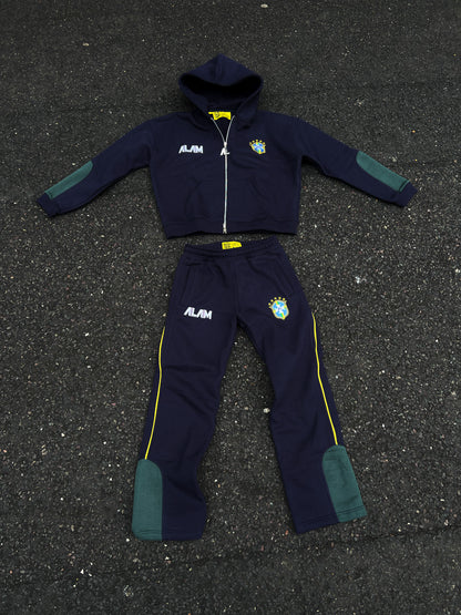 ALAM BRAZIL TRACKSUIT NAVY