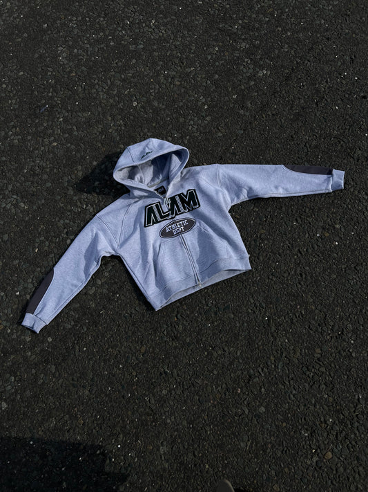 ALAM ATHLETIC DEPT HOODIE GREY/GREY/GREEN