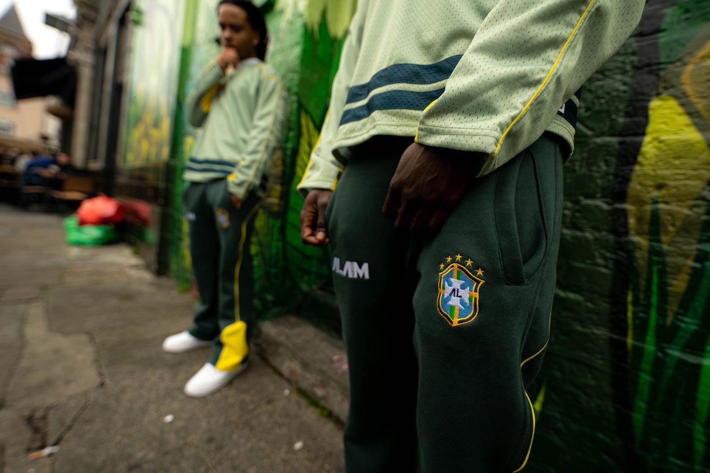 ALAM BRAZIL BOTTOMS POISON GREEN