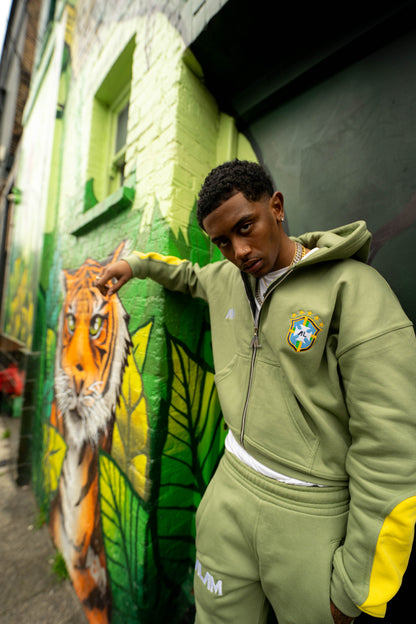 ALAM BRAZIL TRACKSUIT FOREST GREEN
