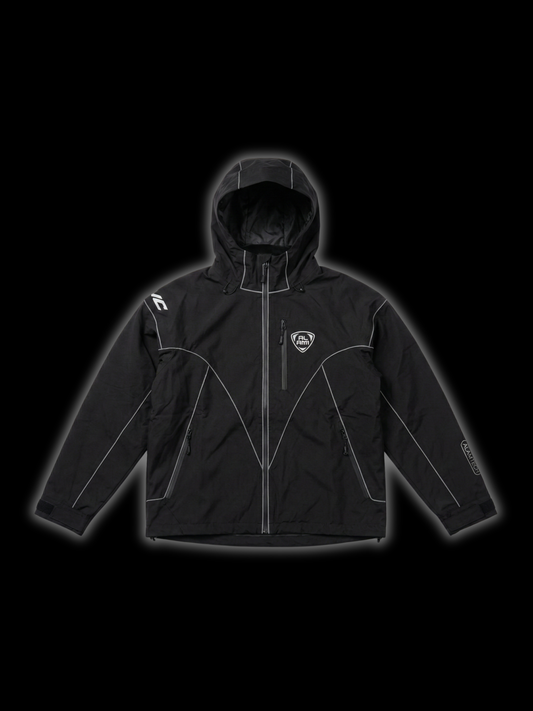 ALAM TECH SHELL JACKET BLACK