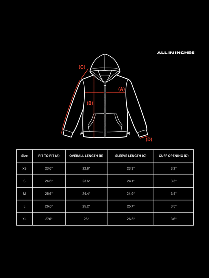 ALAM ATHLETIC DEPT HOODIE BLACK